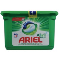Ariel detergente ropa 18 capsulas   